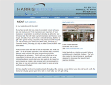 Tablet Screenshot of harrisgeorge.com